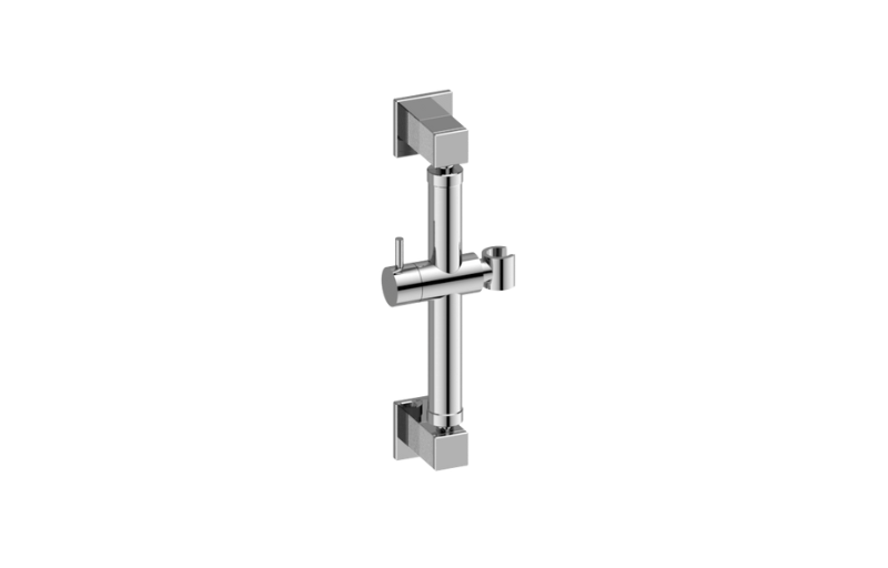 Graff G-9551K-AU - Square Grab Bar - 12" W/Handshower Holder