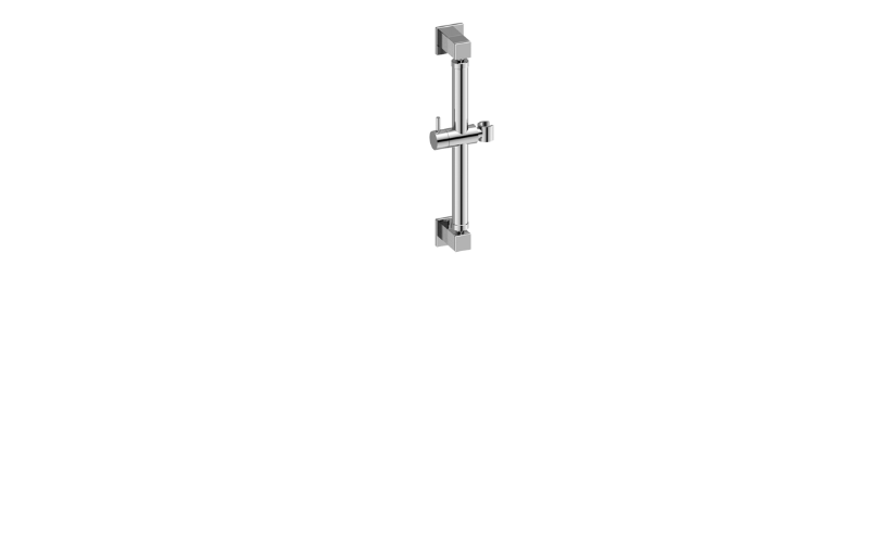 Graff G-9552K-AU - Square Grab Bar - 16" W/Handshower Holder