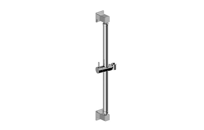 Graff G-9554-AU - Square Grab Bar - 32" W/Handshower Holder
