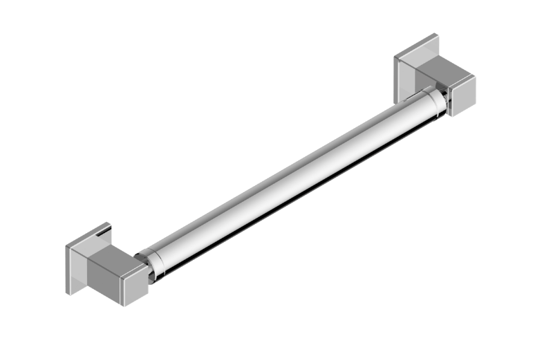 Graff G-9618-AU - Square Grab Bar 18"