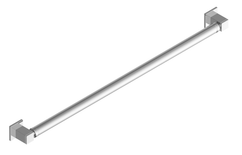 Graff G-9636-AU - Square Grab Bar 36"