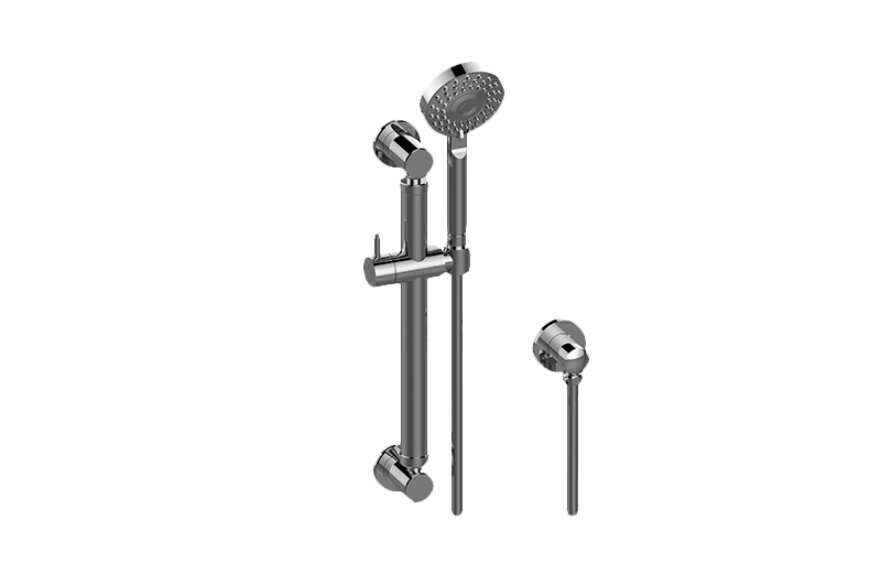 Graff G-9655-BB - Multi-Function Handshower W/16" Round Grab Bar