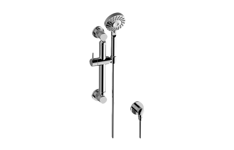 Graff G-9670-BB - Multi-Function Handshower With 12" Grab Bar