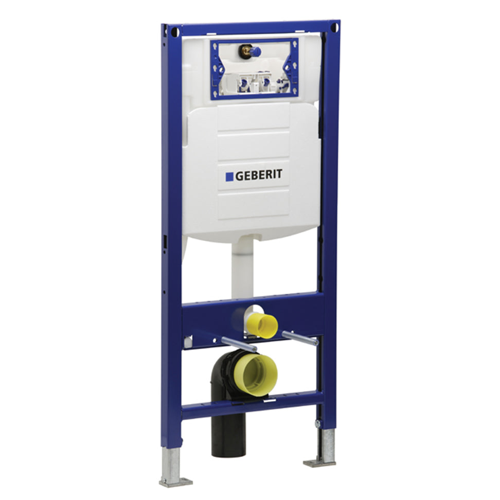Lacava GE111335005-N/A - Concealed Tank And Carrier System For Wall-Hung Toilets. Dual-Flush System 1.6 Gpf And 0.8 Gpf. W: 19 3/4" D: 5 1/2" H: 43"-47
