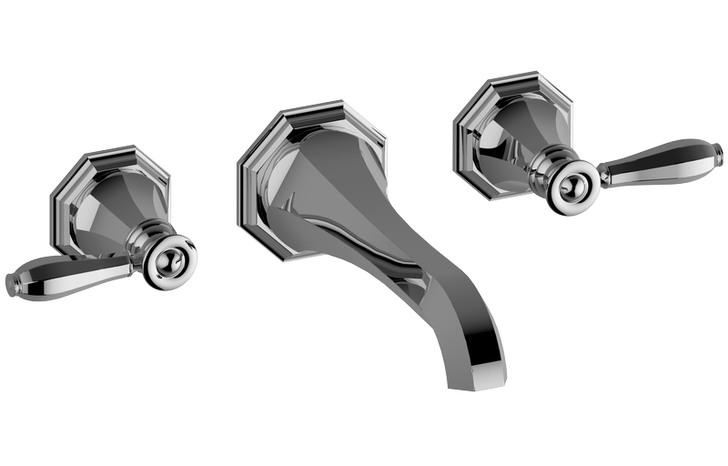 Graff G-1930-LM63L-AU-T - Wall-Mounted Lavatory Faucet (Trim)