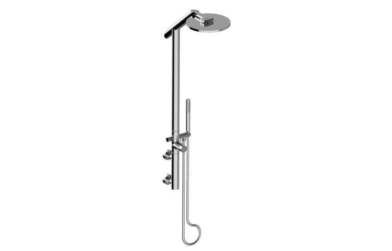 Graff GX-6380-LM41RHT-UBB - Exposed Thermostatic Shower System