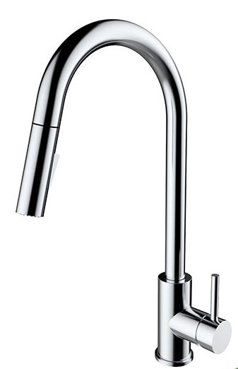 One-Handle High Arc Pulldown Kitchen Faucet