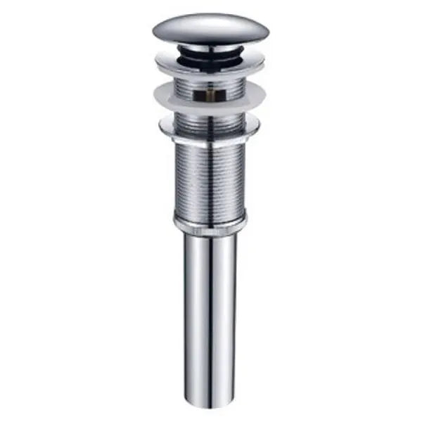 Large Cap Push Pop-up Lavatory Drain with Overflow - FaucetExpress.ca