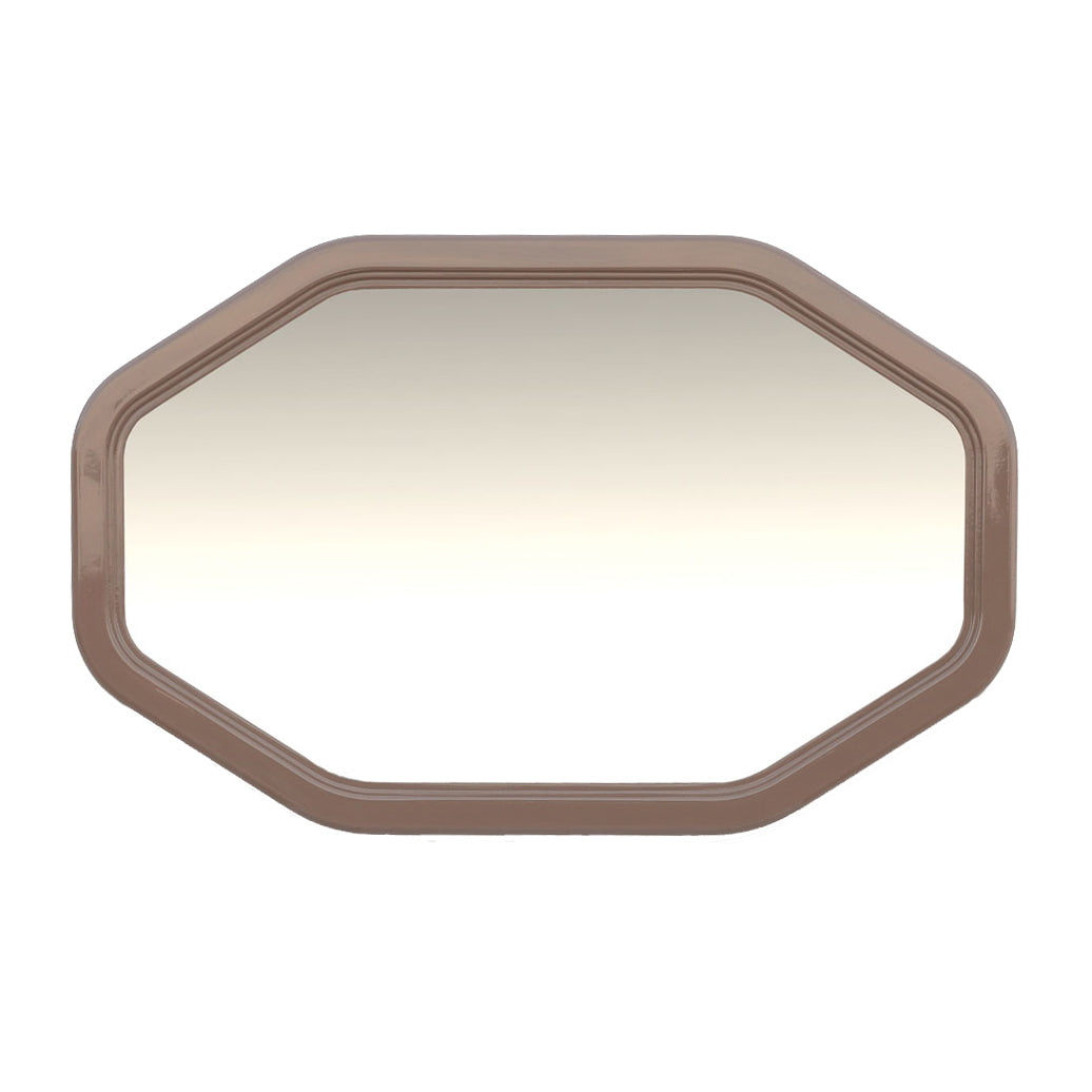 Lacava - Mirror In Wood Frame, 22"W, 35"H.
