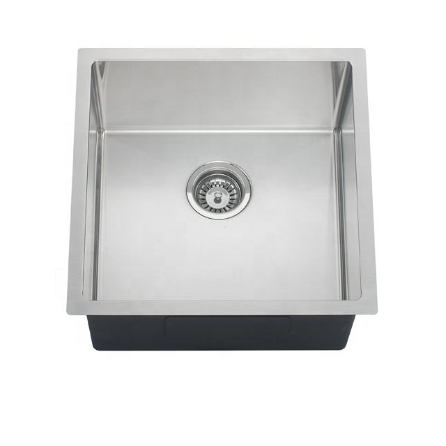Single Bowl Stainless Steel Kitchen Sink (20" X 18" X 10")