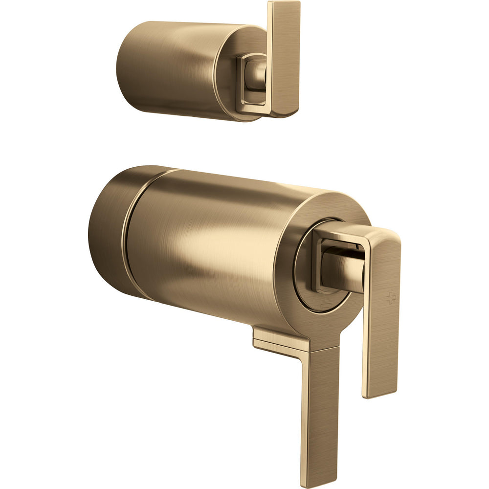Brizo HL7599-GL - Tempassure® Thermostatic Valve With Integrated Diverter Trim Gap Lever Handle Kit