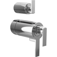 Brizo HL7599-PC - Tempassure® Thermostatic Valve With Integrated Diverter Trim Gap Lever Handle Kit