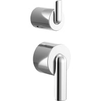 Brizo HL75P111-PC - Pressure Balance Valve With Integrated Diverter Trim Bent Lever Handle Kit