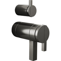 Brizo HW7522-SL - Tempassure® Thermostatic Valve With Integrated Diverter Trim Lunar Handle Kit