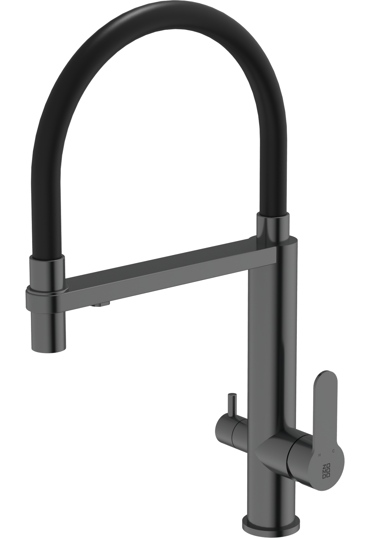 Zomodo KTC032-BP-K1 - Kitchen Faucet, Dual Spout - Tap & Filter With Single Stage Filter System