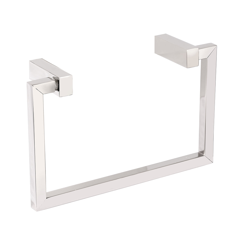 Lacava - Wall-Mount Towel Ring Made Of Chrome Plated Brass.W: 7 7/8” D: 2 3/8” H: 5 1/8”