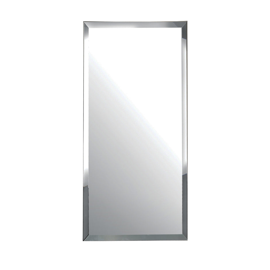 Lacava M01-19-CR - Wall- Mount Beveled Mirror With Chrome Edges. W; 19", H: 34", D: 1".