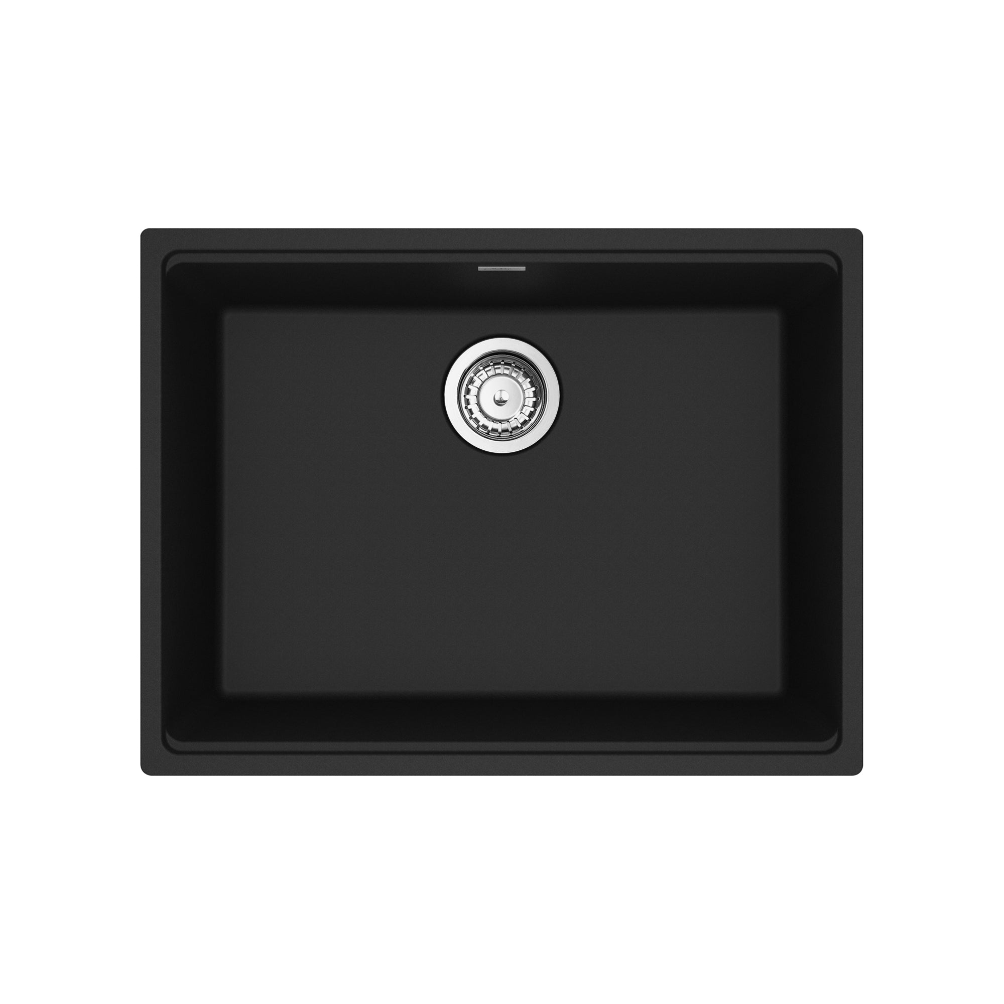 Franke MAG11023-MBK-S- Maris Um Grn Matte Black Sgl 27Cab With Strainer Basket