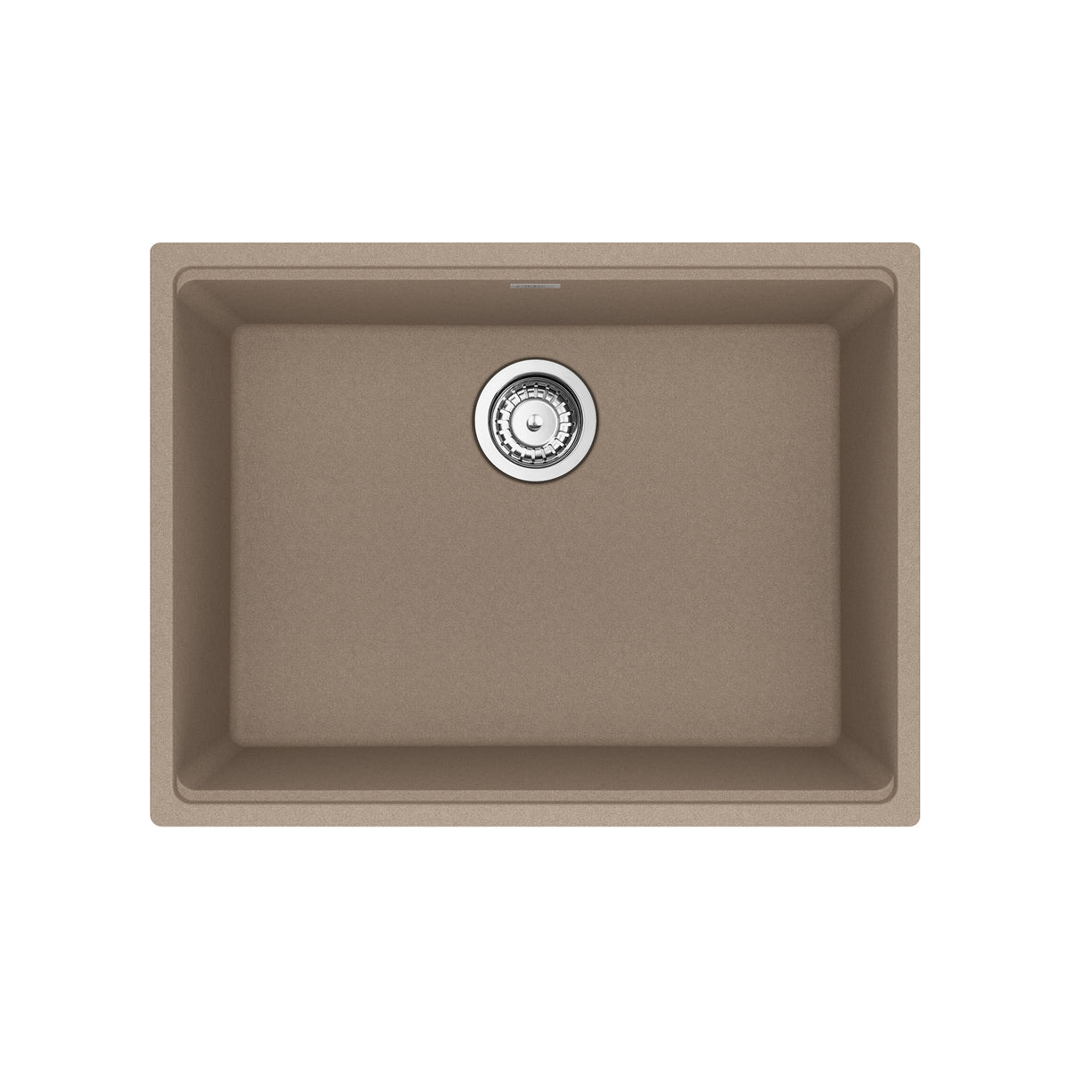 Franke MAG11023-OYS-S- Maris Um Grn Oyster Sgl 27Cab With Strainer Basket