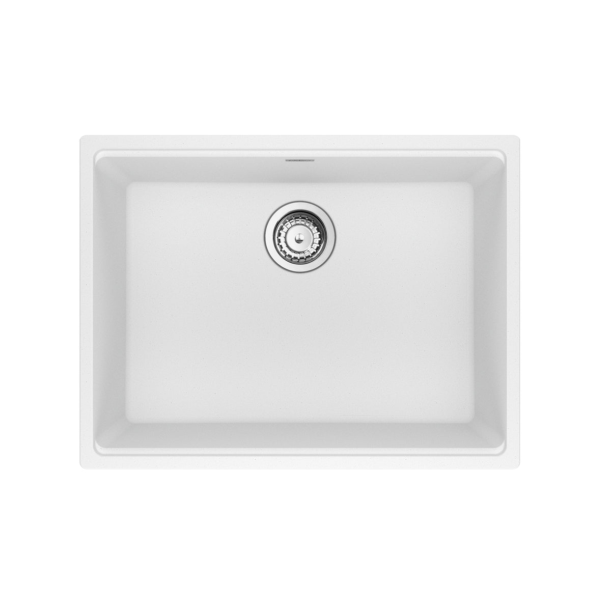 Franke MAG11023-PWT-S- Maris Um Grn Polar White Sgl 27Cab With Strainer Basket