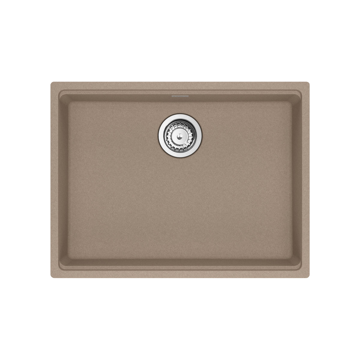 Franke MAG11023ADA-OYS-S- Maris Um Grn Oyster Sgl 27Cab - Ada With Strainer Basket