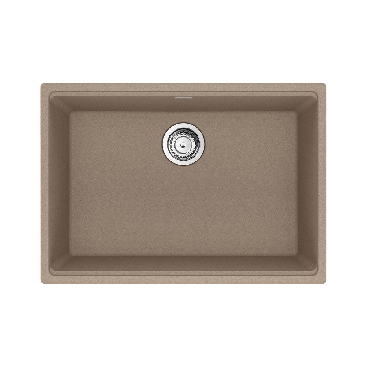 Franke MAG11025-OYS-S- Maris Um Grn Oyster Sgl 30Cab With Strainer Basket