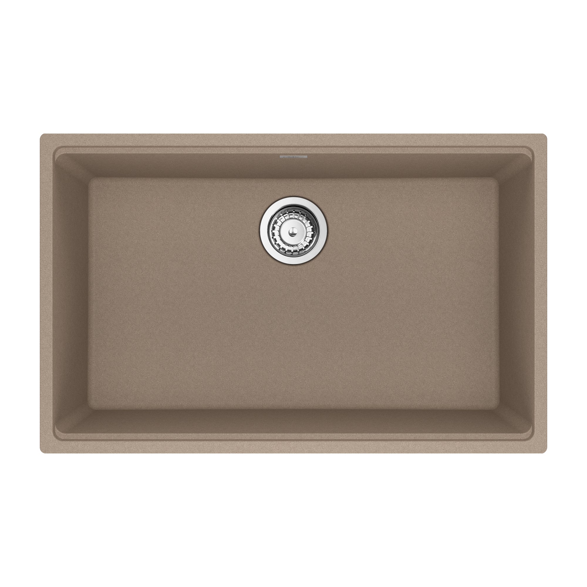 Franke MAG11028-OYS-S- Maris Um Grn Oyster Sgl 33Cab With Strainer Basket