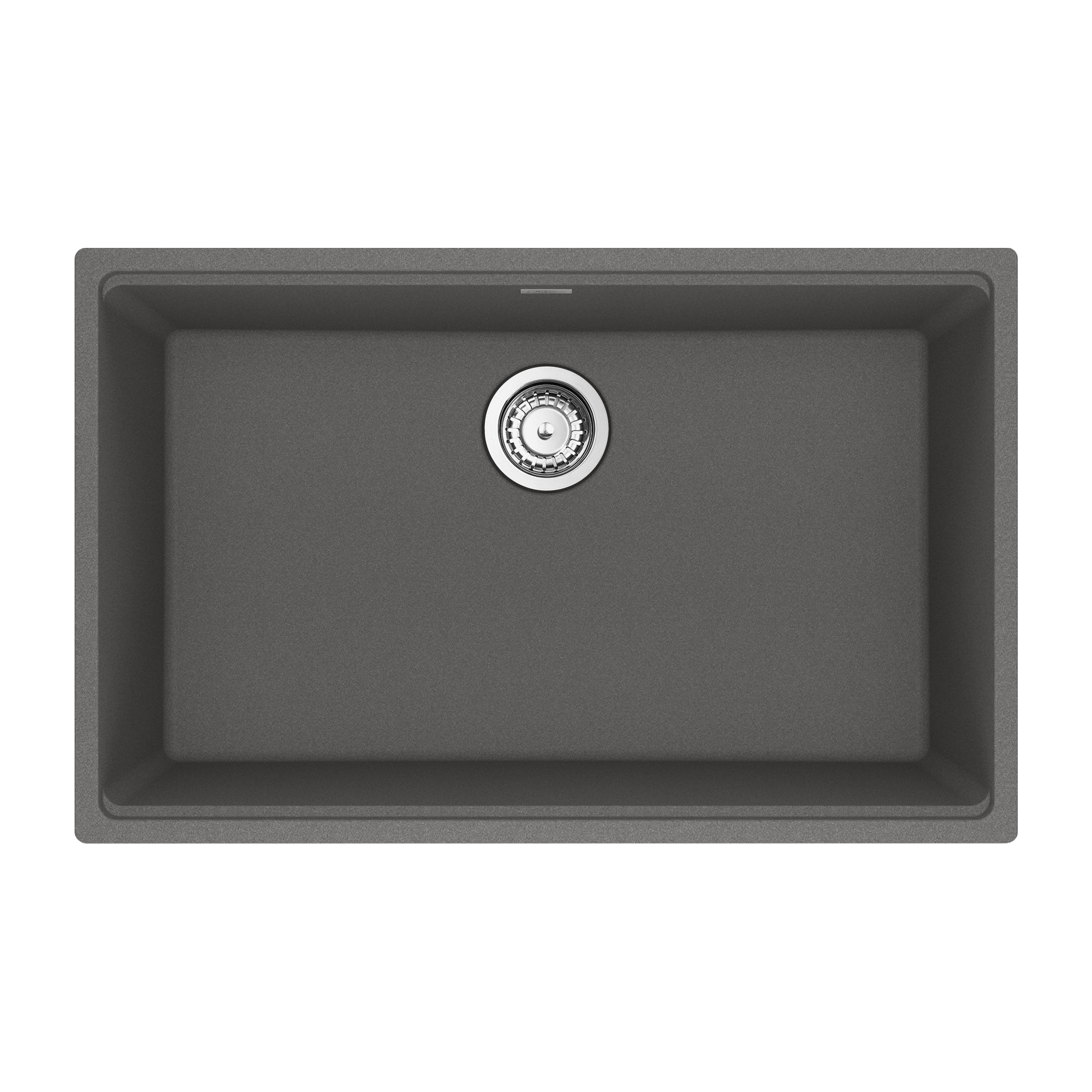 Franke MAG11028-SHG-S- Maris Um Grn Stone Grey Sgl 33Cab With Strainer Basket