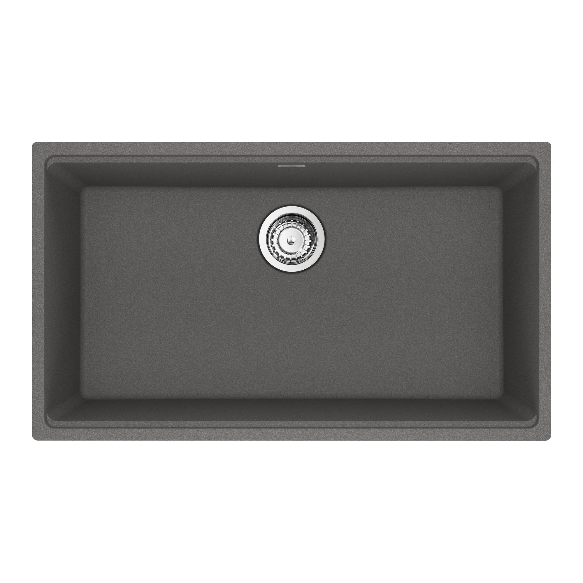 Franke MAG11029-SHG-S- Maris Um Grn Stone Grey Sgl 33Cab With Strainer Basket