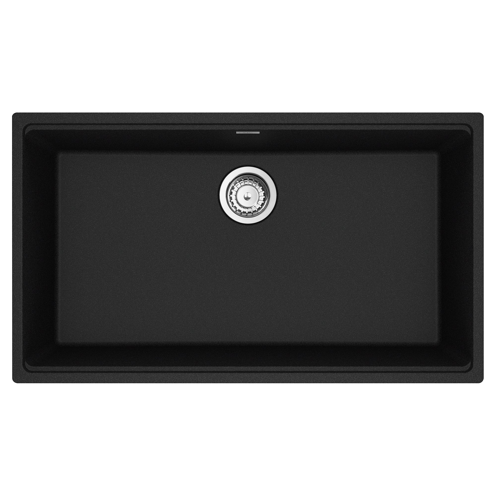 Franke MAG11031-ONY-S- Maris Um Grn Onyx Sgl 36Cab With Strainer Basket