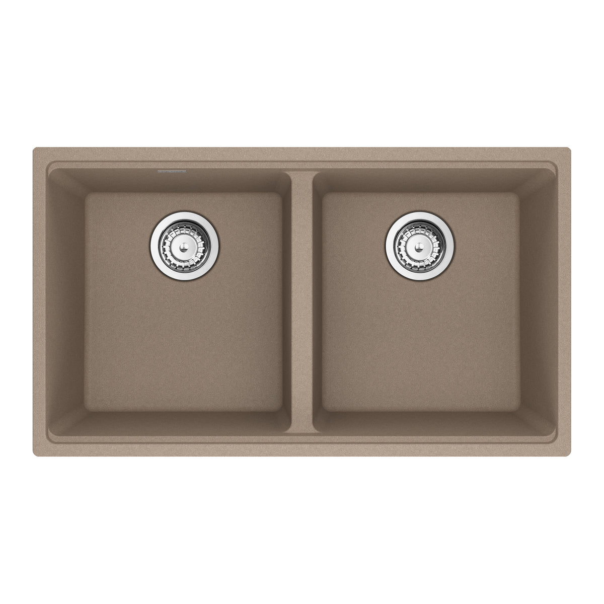 Franke MAG1201414-OYS-S- Maris Um Grn Oyster Dbl 33Cab With Strainer Basket
