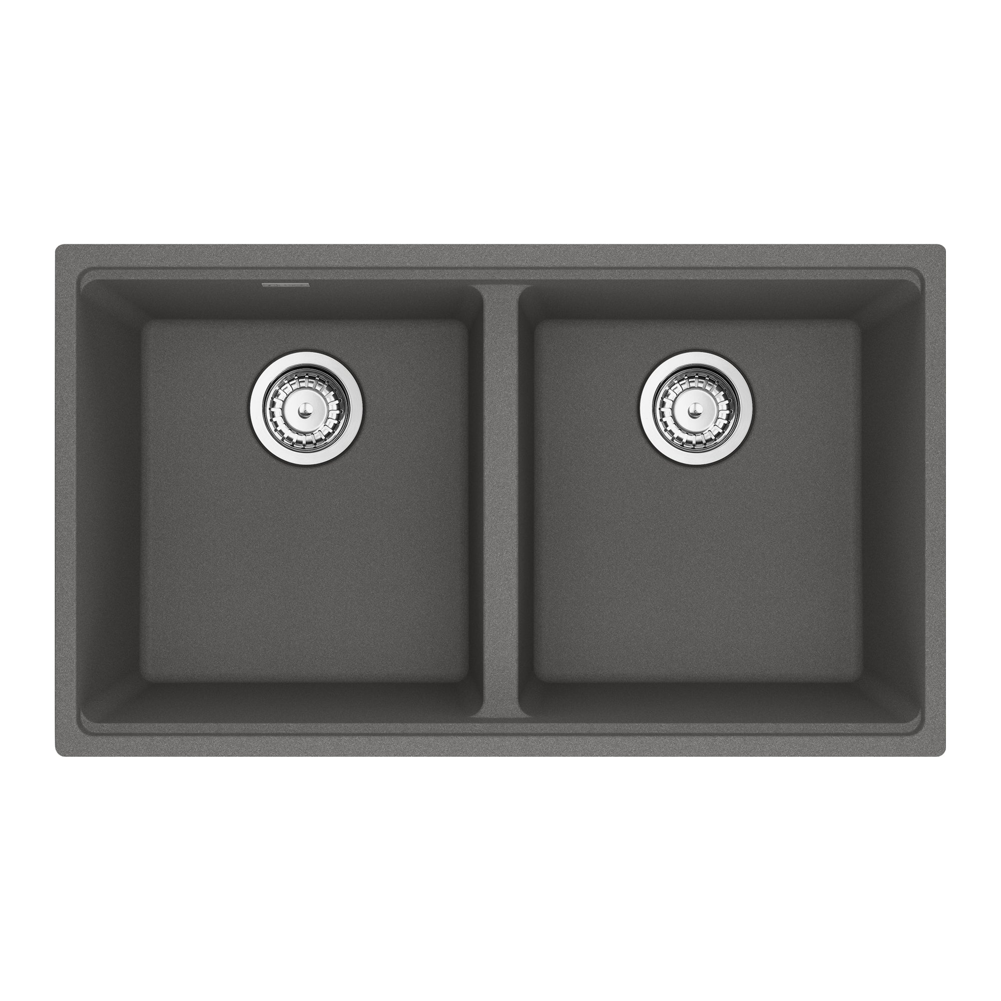 Franke MAG1201414-SHG-S- Maris Um Grn Stone Grey Dbl 33Cab With Strainer Basket