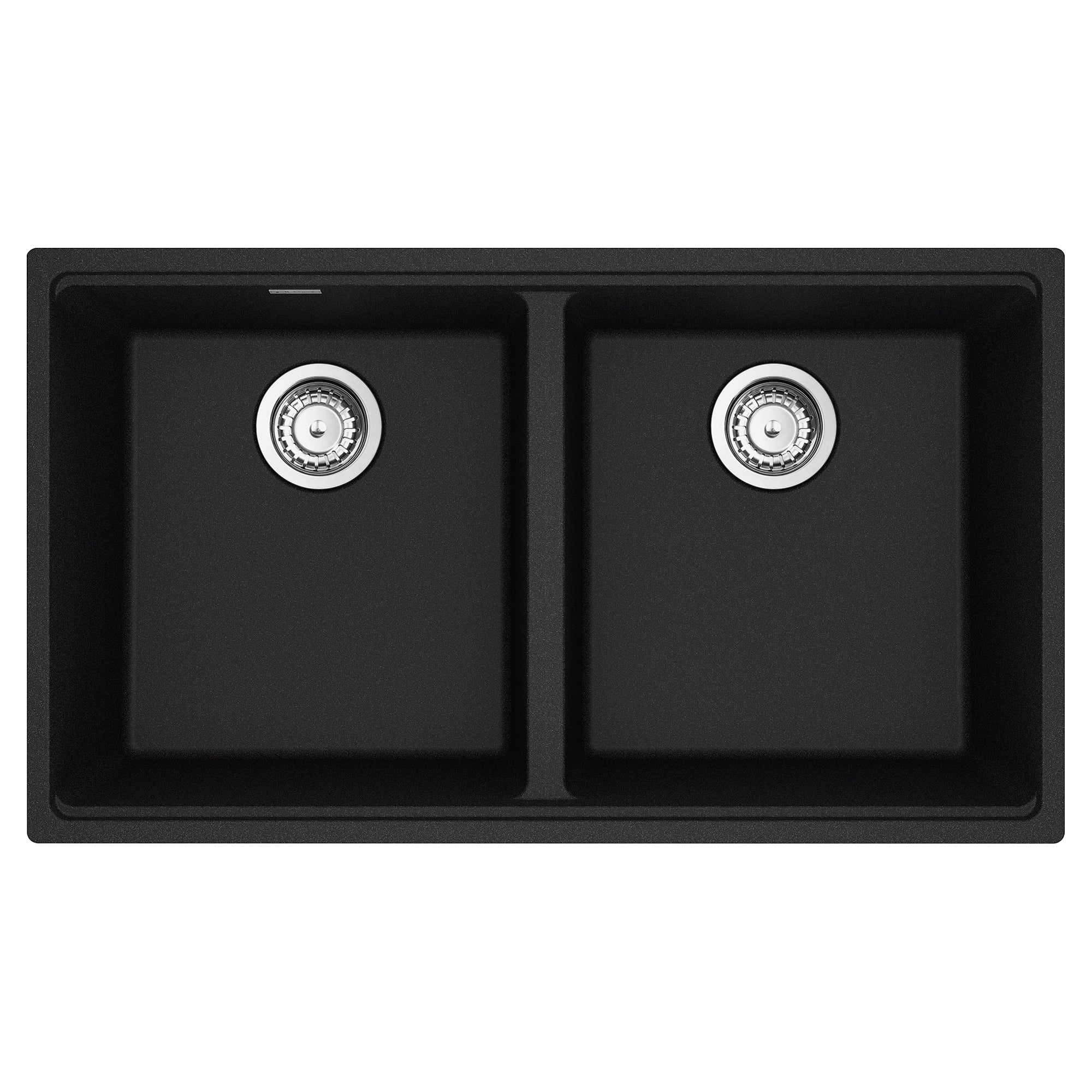 Franke MAG1201515-ONY-S- Maris Um Grn Onyx Dbl 36Cab With Strainer Basket