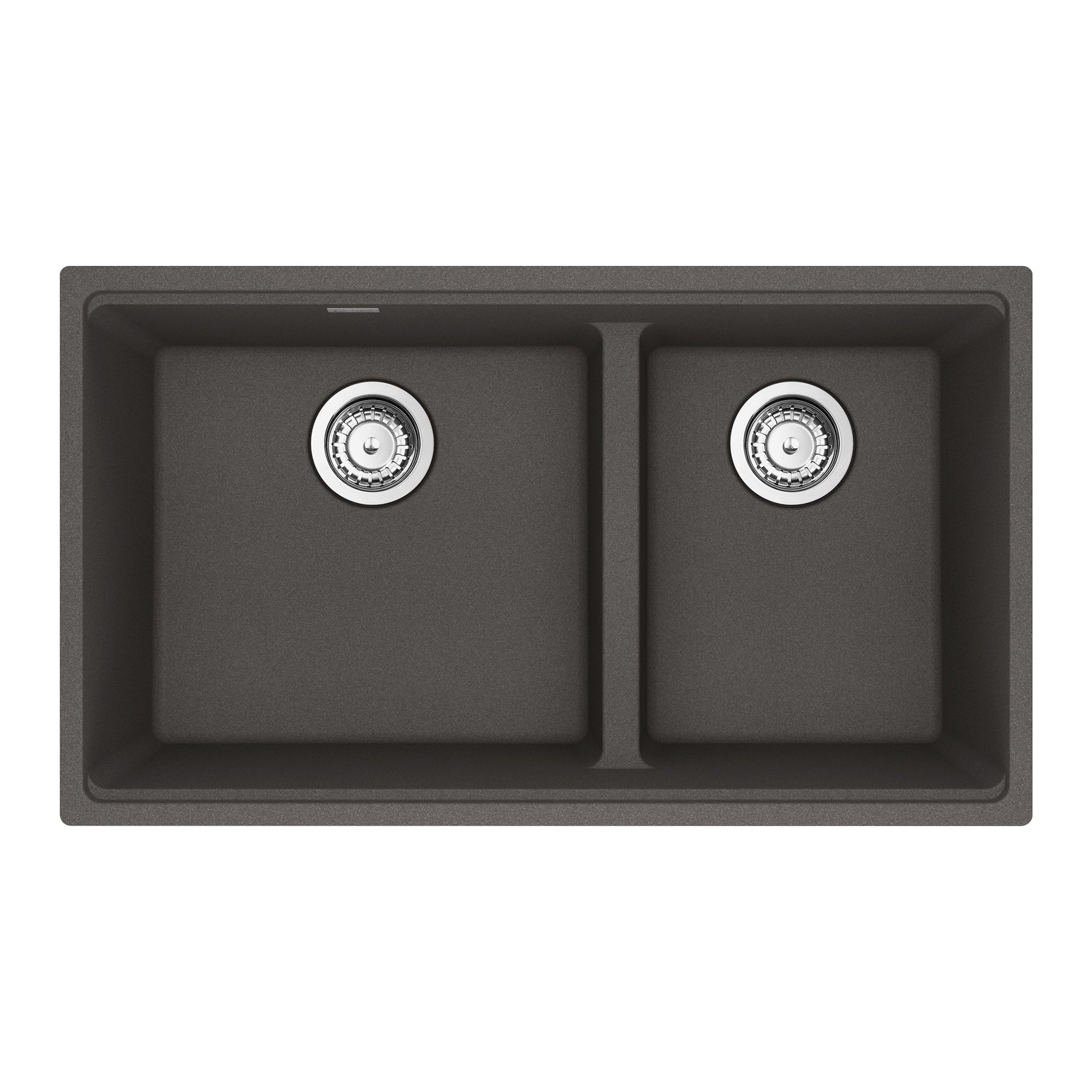 Franke MAG1601611LD-SLG-S- Maris Um Grn Slate Grey Dbl 33Cab - Low Divide With Strainer Basket