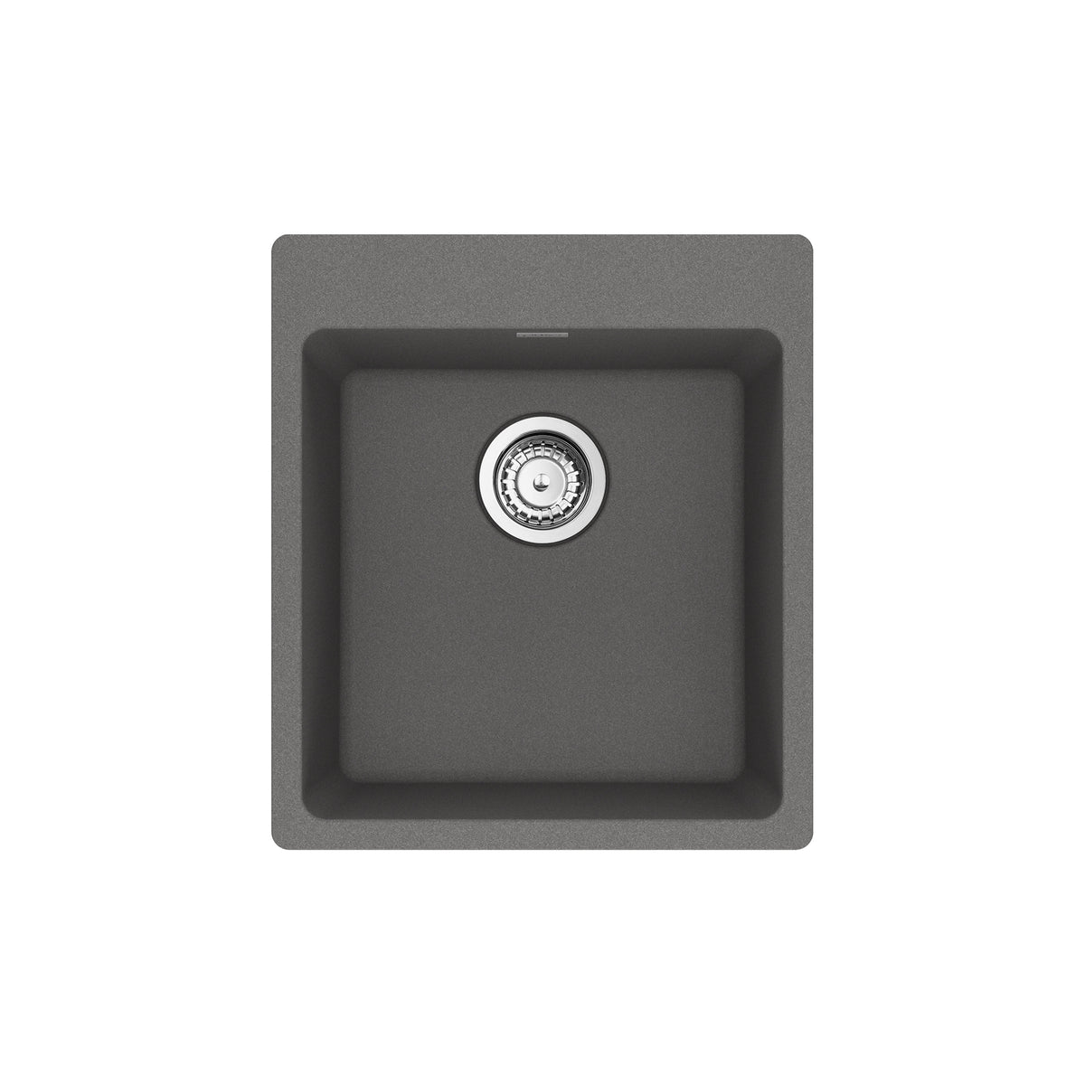 Franke MAG61015-SHG-S- Maris Dm Grn Stone Grey Sgl 18Cab With Strainer Basket