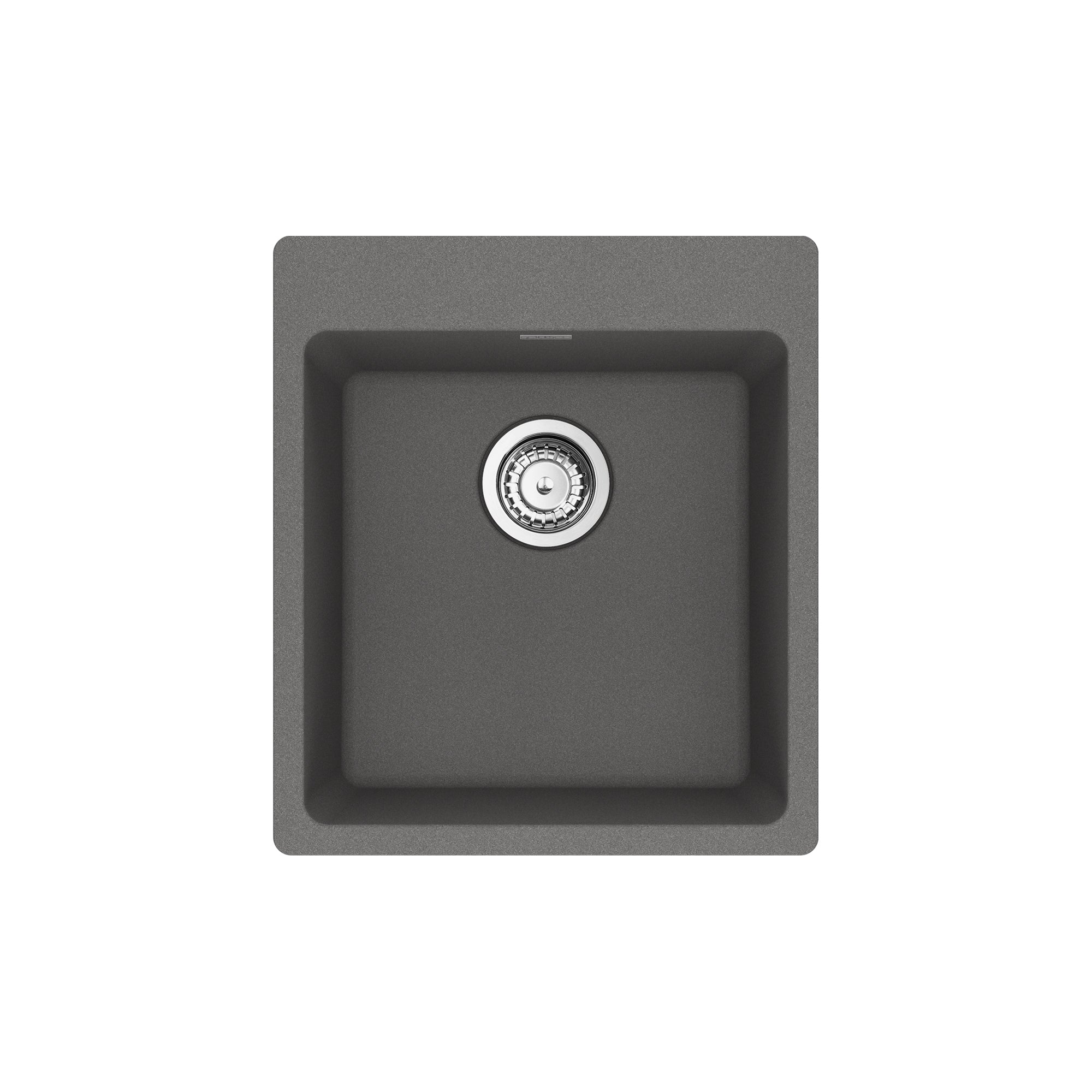 Franke MAG61015-SHG-S- Maris Dm Grn Stone Grey Sgl 18Cab With Strainer Basket