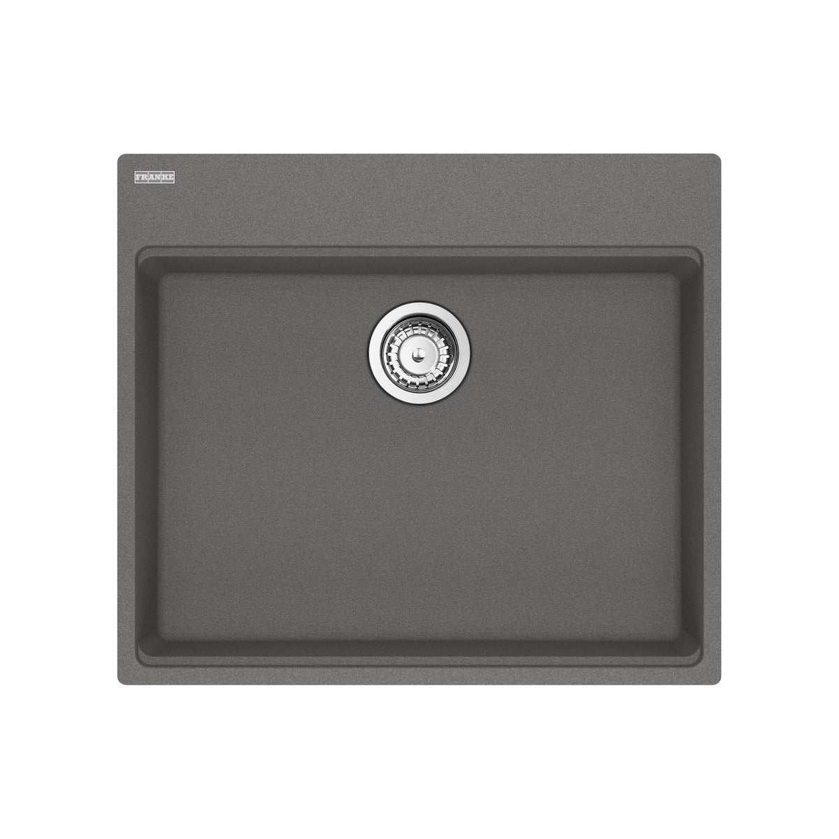 Franke MAG61023ADA-SHG-S- Maris Tm Grn Stone Grey Sgl 27Cab Ada With Strainer Basket