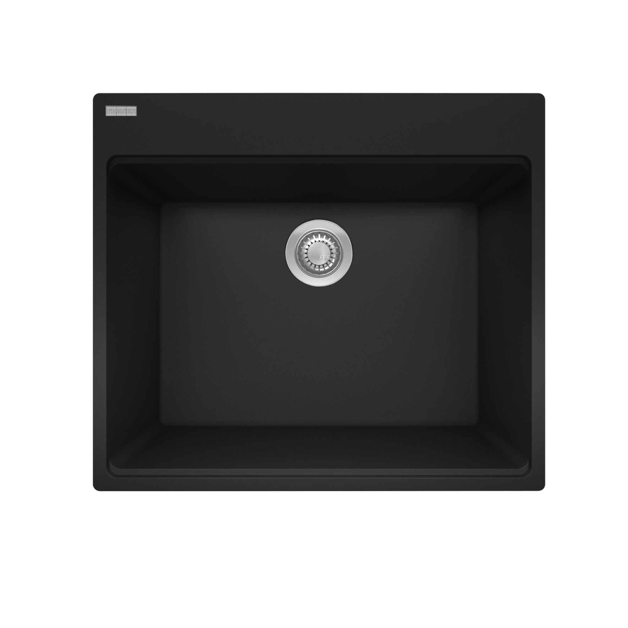 Franke MAG61023L-MBK-S- Maris Dm Grn Matte Black Sgl - Laundry With Strainer Basket