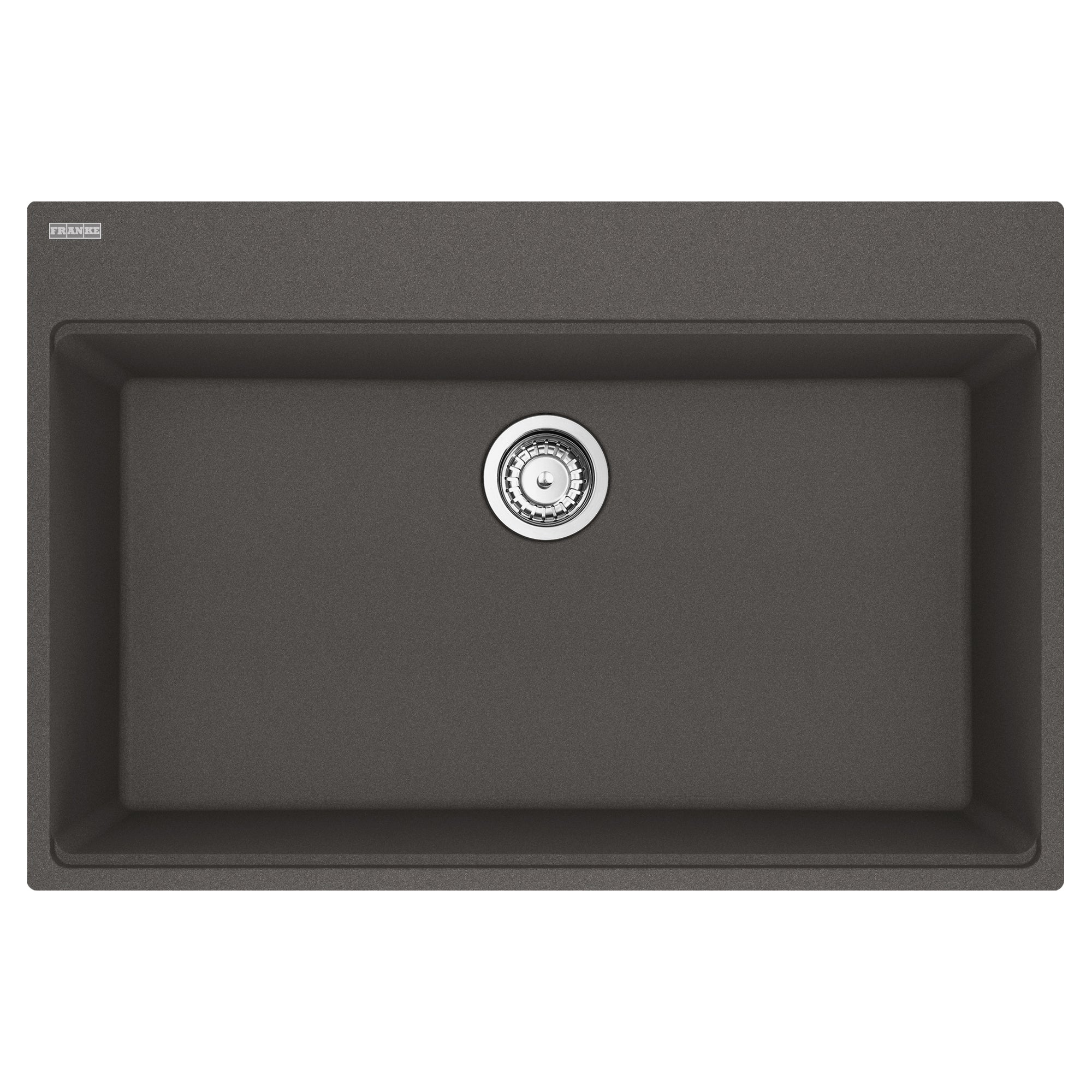 Franke MAG61031-SLG-S- Maris Tm Grn Slate Grey Sgl 36Cab With Strainer Basket