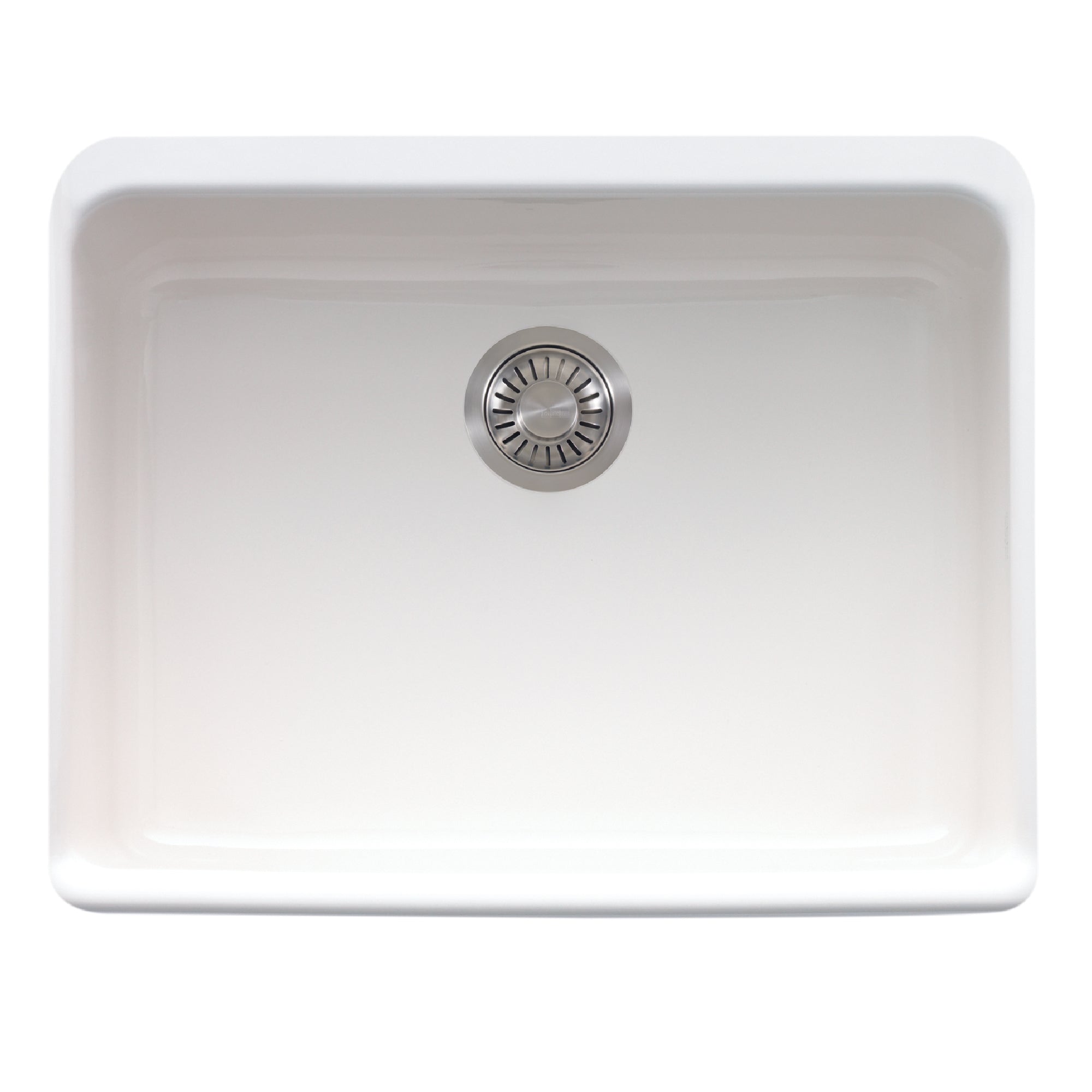 Franke MHK110-24WH- Manor House-Apron Front Sink Single Fireclay - White