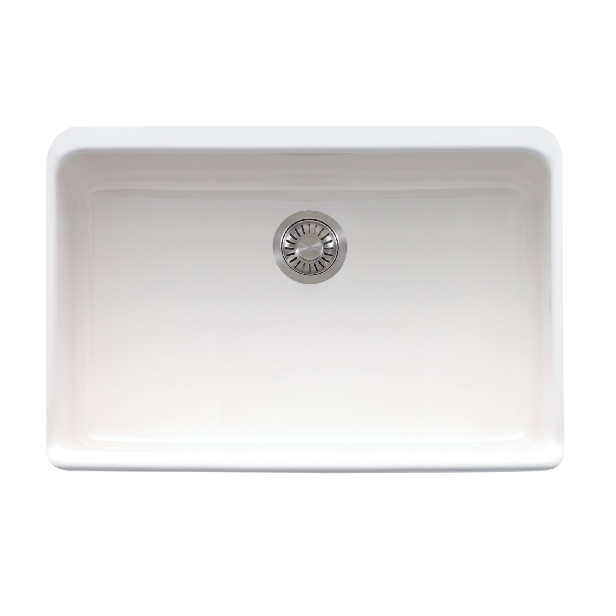 Franke MHK110-28WH- Manor House-Apron Front Sink Single Fireclay - White