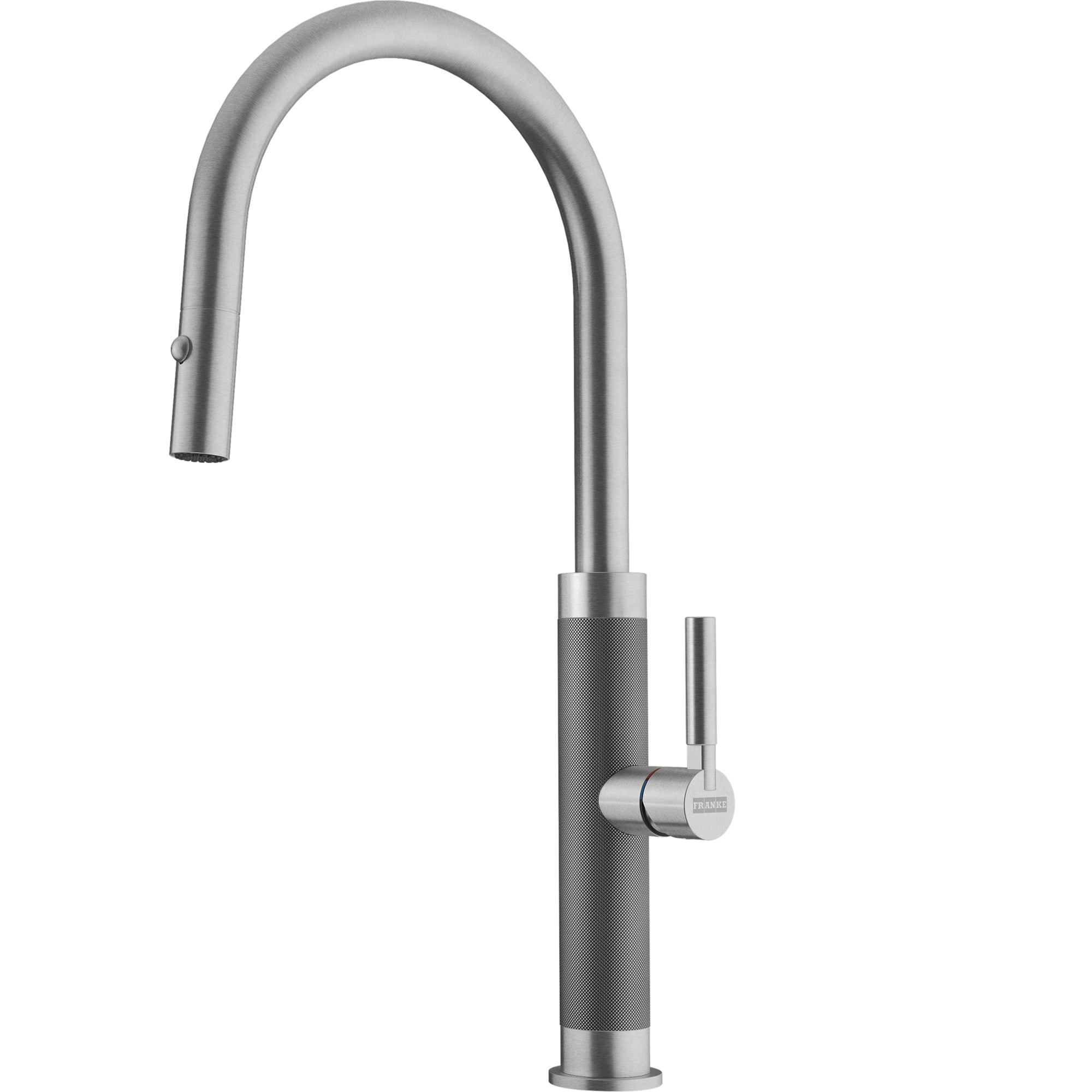 Franke MMX-PD-304 - Franke Mythos Masterpiece 18.3-Inch Single Handle Pull-Down Kitchen Faucet In Stainless Steel