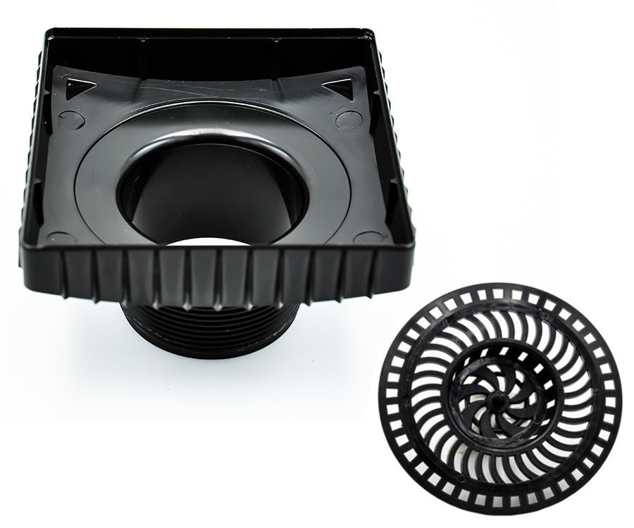Mountain Plumbing MT606-6 - Select Series Shower Drains - Drain Neck To Fit All 6" Select Series' Grids