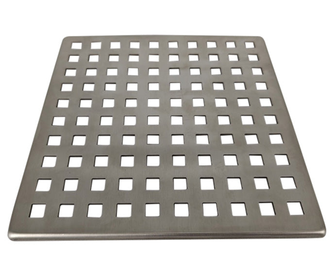 Mountain Plumbing MT667/BRN - Select Series Shower Drains - Squares Shower Grid - 6"