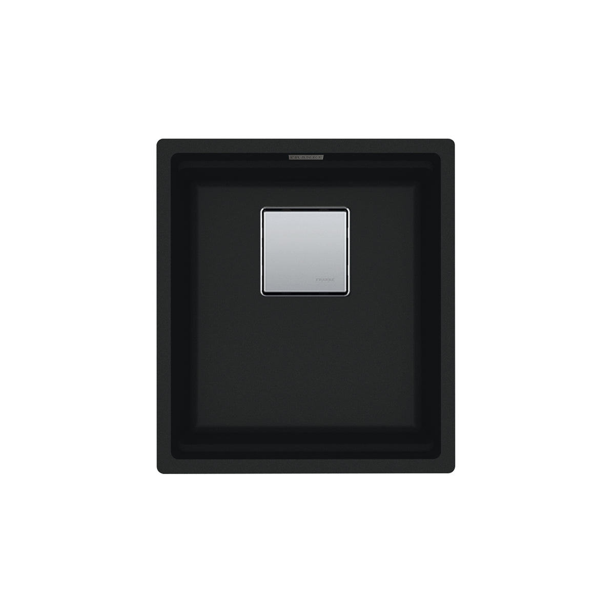 Franke PKG110-14MBK- Peak Um Grn Matte Black Sgl 18Cab