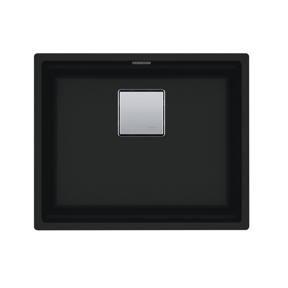 Franke PKG110-20MBK- Peak Um Grn Matte Black Sgl 27Cab
