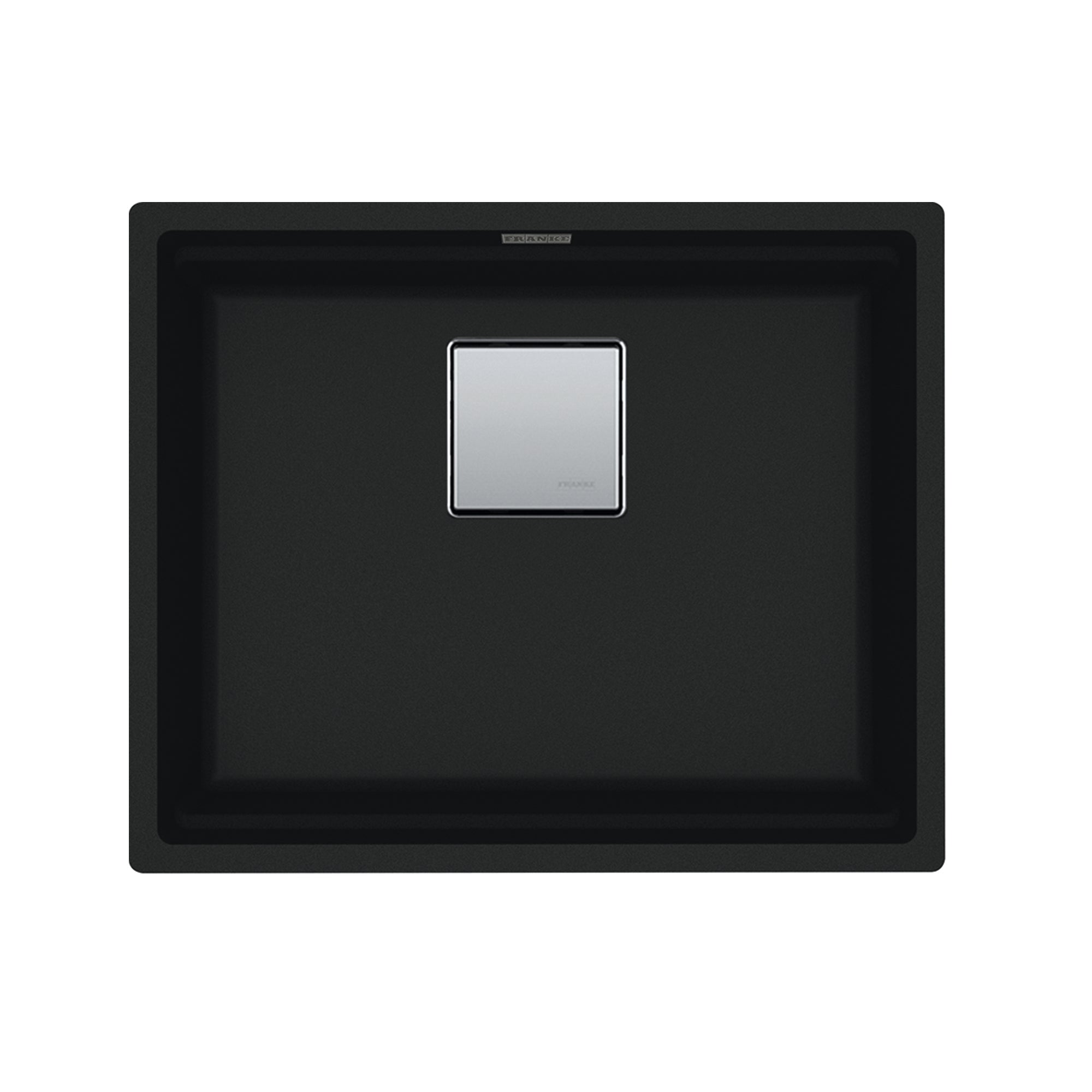 Franke PKG110-20MBK- Peak Um Grn Matte Black Sgl 27Cab
