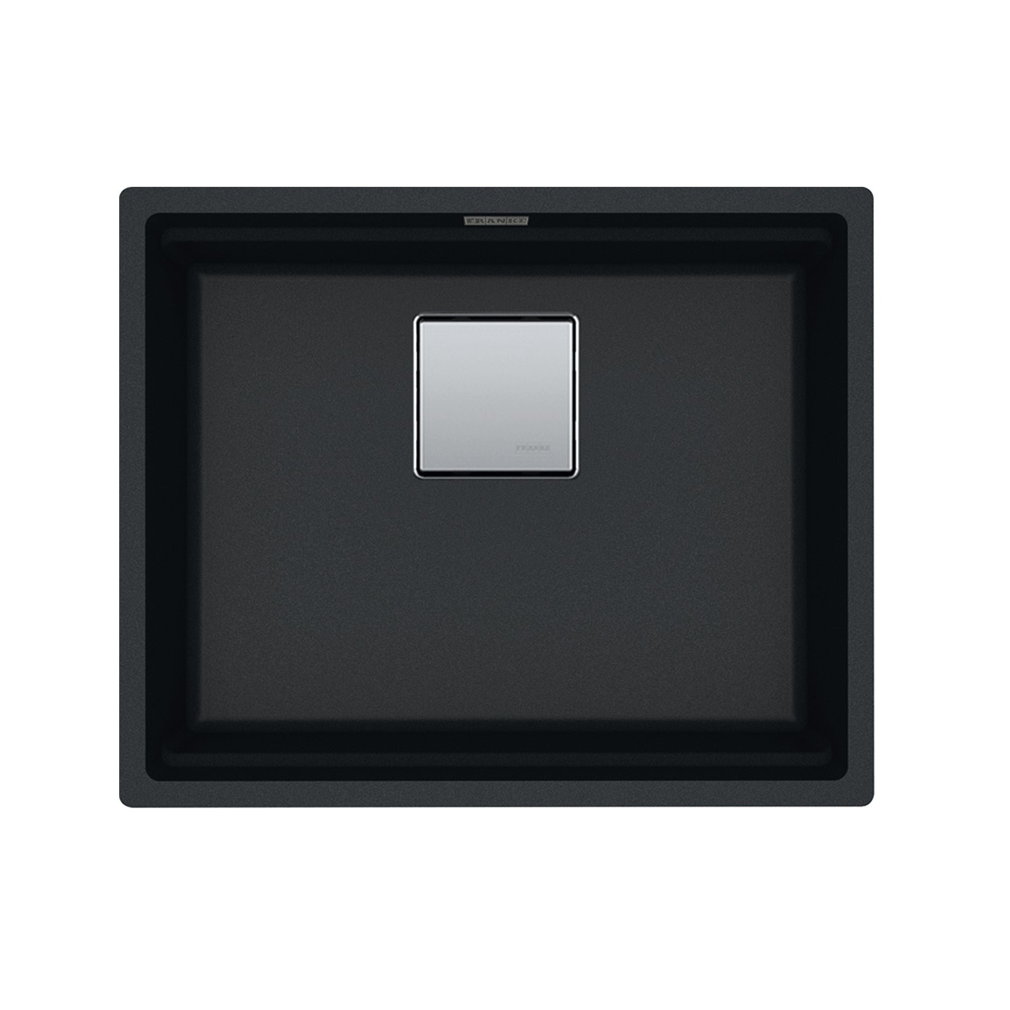 Franke PKG110-20ON- Peak Granite Single Bowl Sink Onyx
