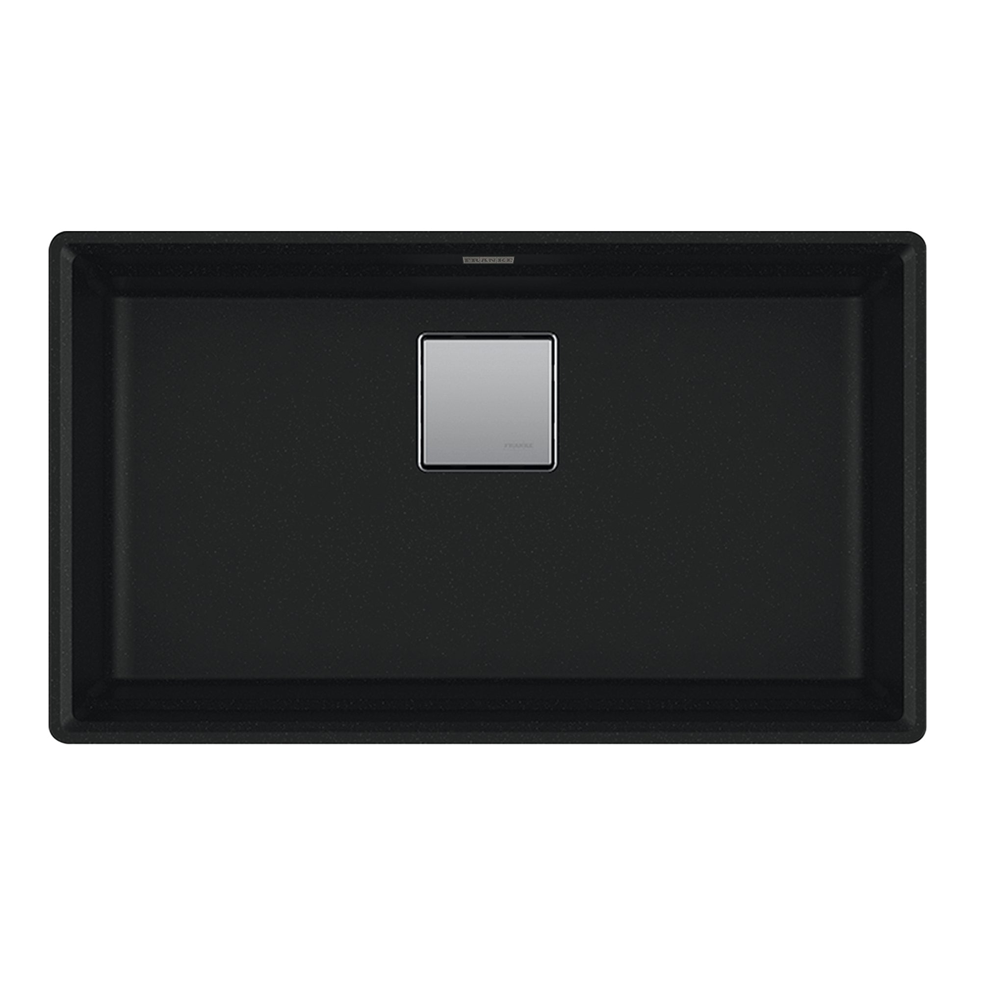 Franke PKG110-31MBK- Peak Um Grn Matte Black Sgl 36Cab