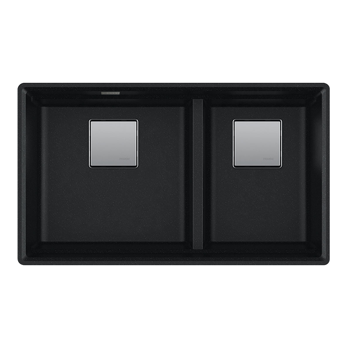 Franke PKG160LD-ONY-S- Peak Um Grn Onyx Dbl 36Cab - Low Divide With Strainer Basket
